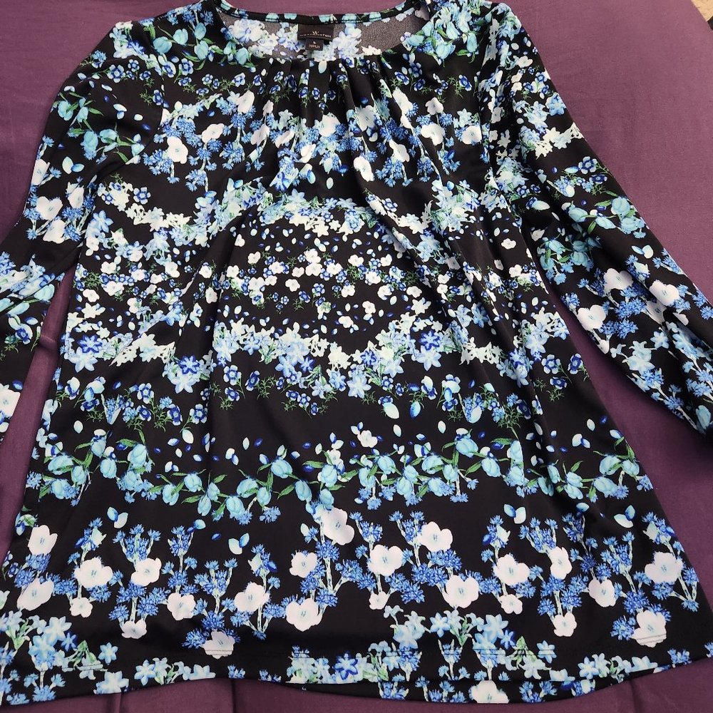 Worthington printed blouse